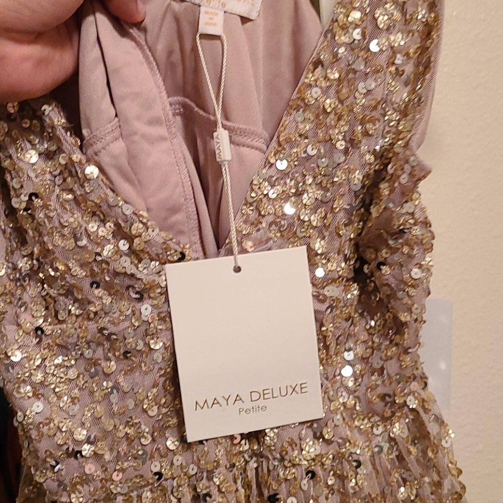 Pink Gold Dress - Picture 4 of 6